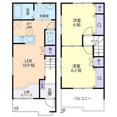 フォレスタ・JIの物件間取画像